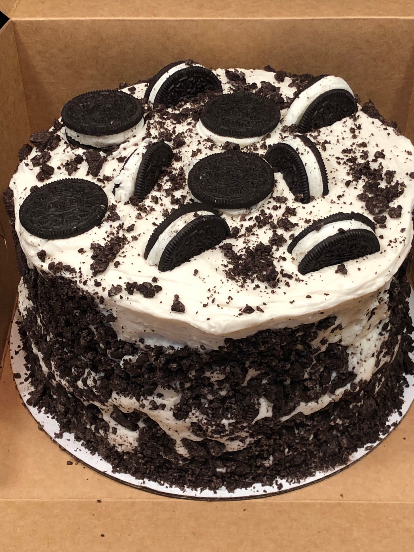 Oreo Crunch Cake