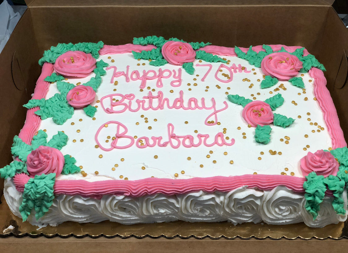 Sheet Cakes