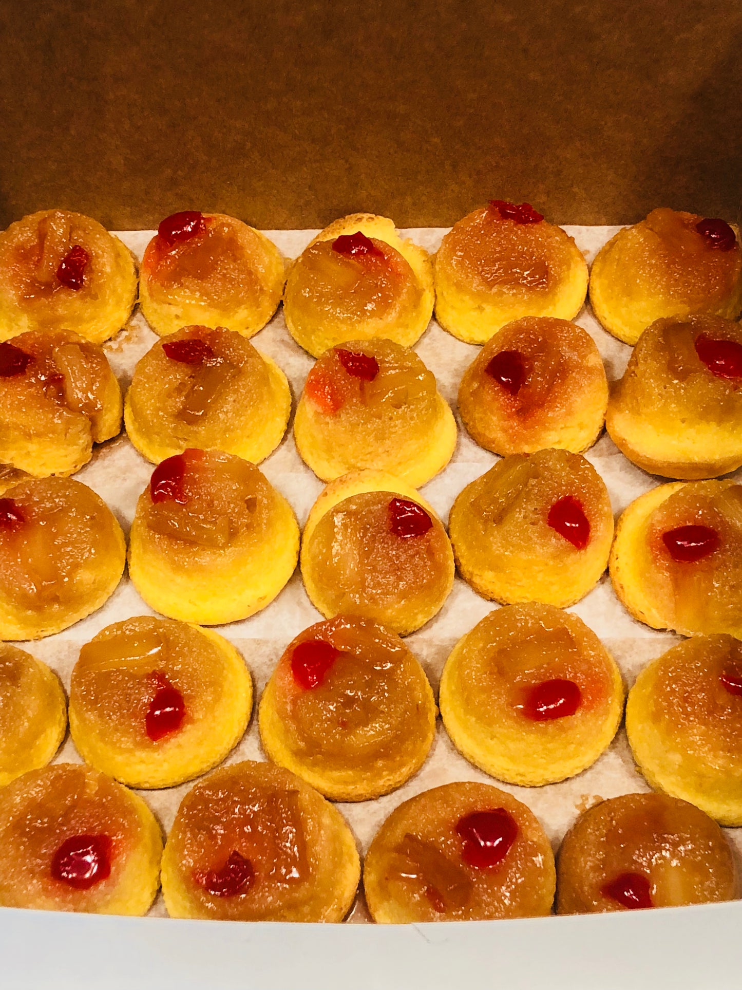 Pineapple Upside Down Cupcakes